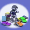 Cute reading robot