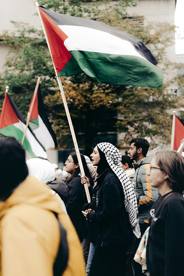 Students protesting