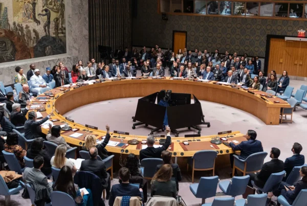 UNSC Vote on a Draft Resolution to Authorize an International Stabilization Force in Gaza
