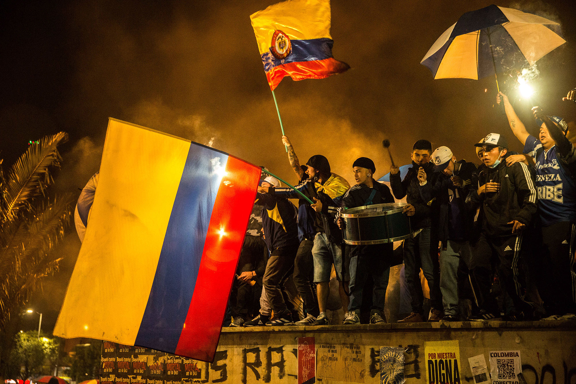 Manifestaciones Hacia Reforma En Colombia