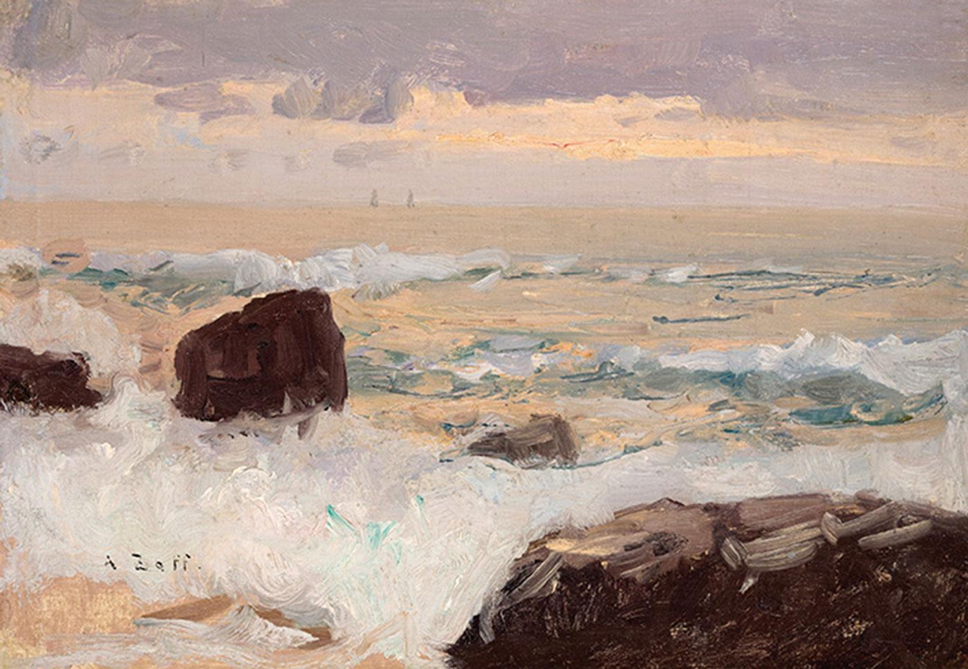ALFRED ZOFF Exhibition in Vienna – The Fascination of the Sea