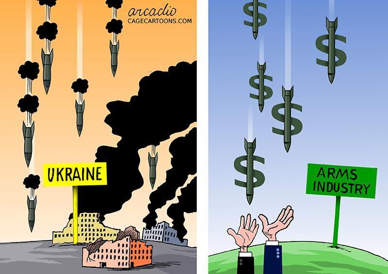 Cartoon War in Ukraine