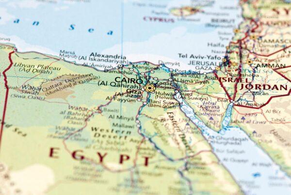 Map Egypt