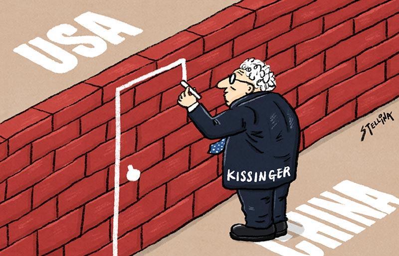 Cartoon Kissinger