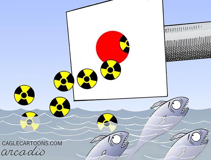 Cartoon From Fukushima to the Sea