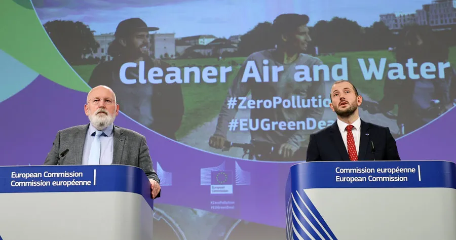 Press conference on EU Commission s proposals for cleaner air and water in Brussels, Belgium – 26 October 2022