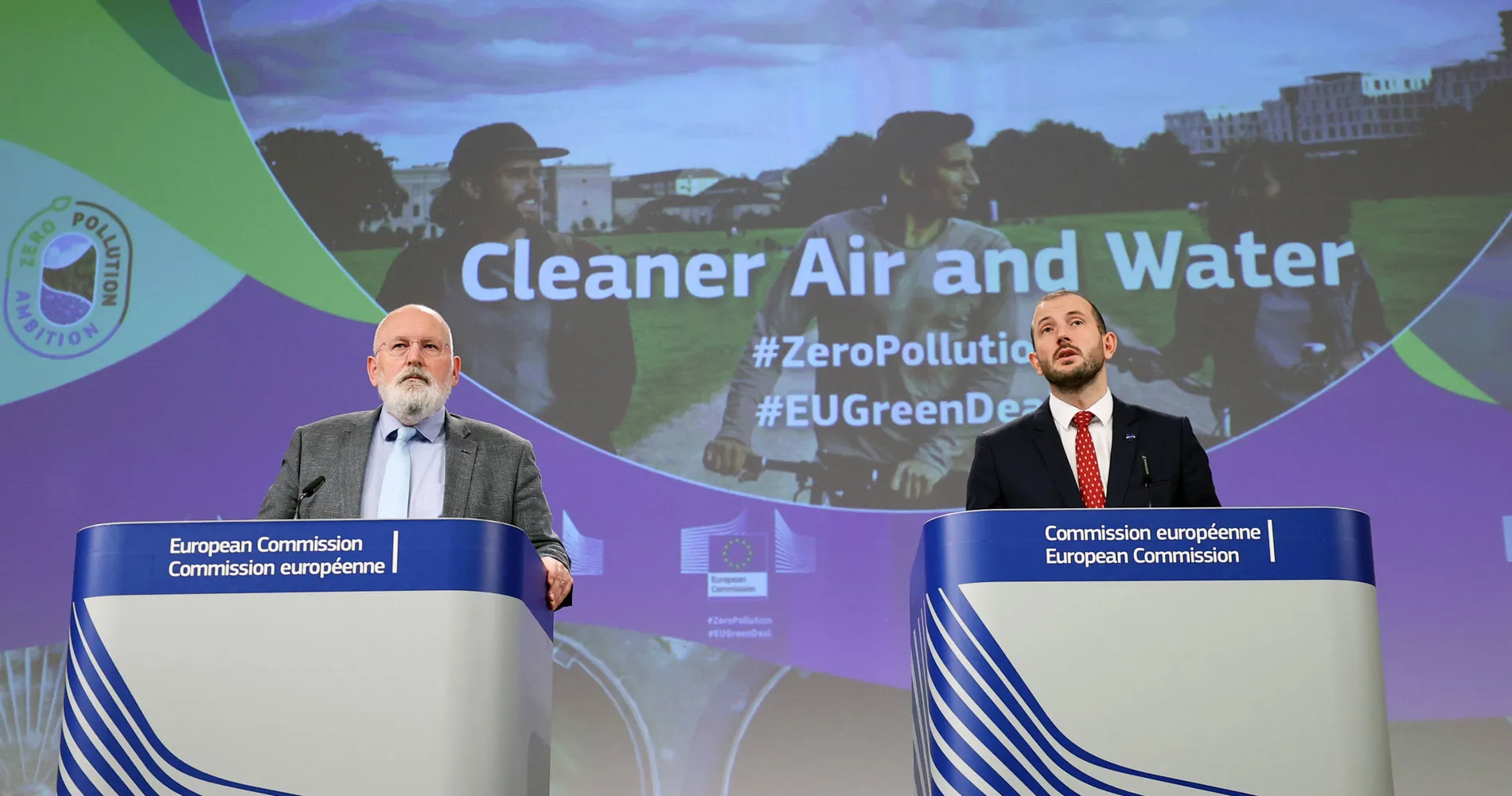 Press conference on EU Commission s proposals for cleaner air and water in Brussels, Belgium – 26 October 2022