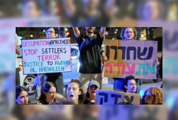 Gaza - Demonstration in Israel