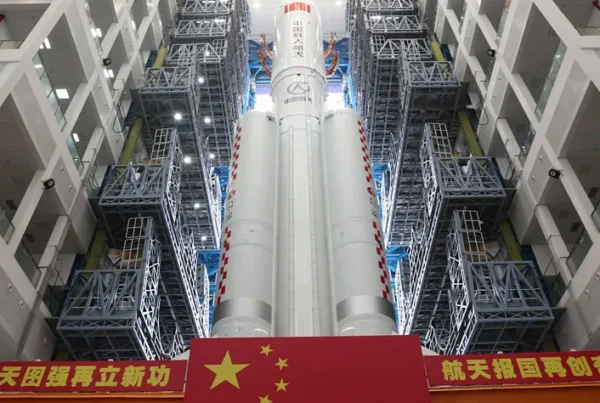 Chinese space rocket